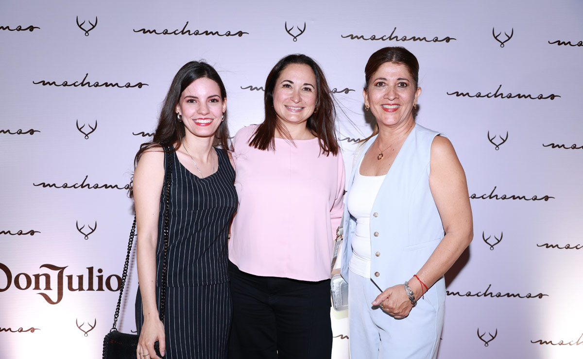 Lucía, Maru y Ana Cecy