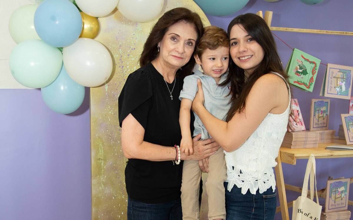 María Eugenia Murillo, Andrés Benito y Andrea Calvillo