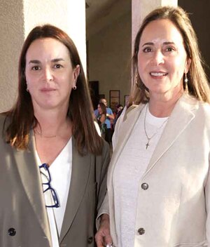 Mariana Garza Lagüera y  Eva Garza Lagüera de Fernández  / Fotos: Omar Valdez