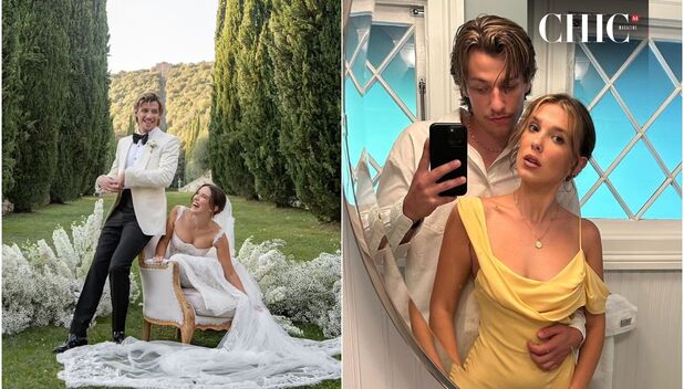 Millie Bobby Brown: Vestidos de novia en boda con Jake Bongiovi (Foto: Instagram)