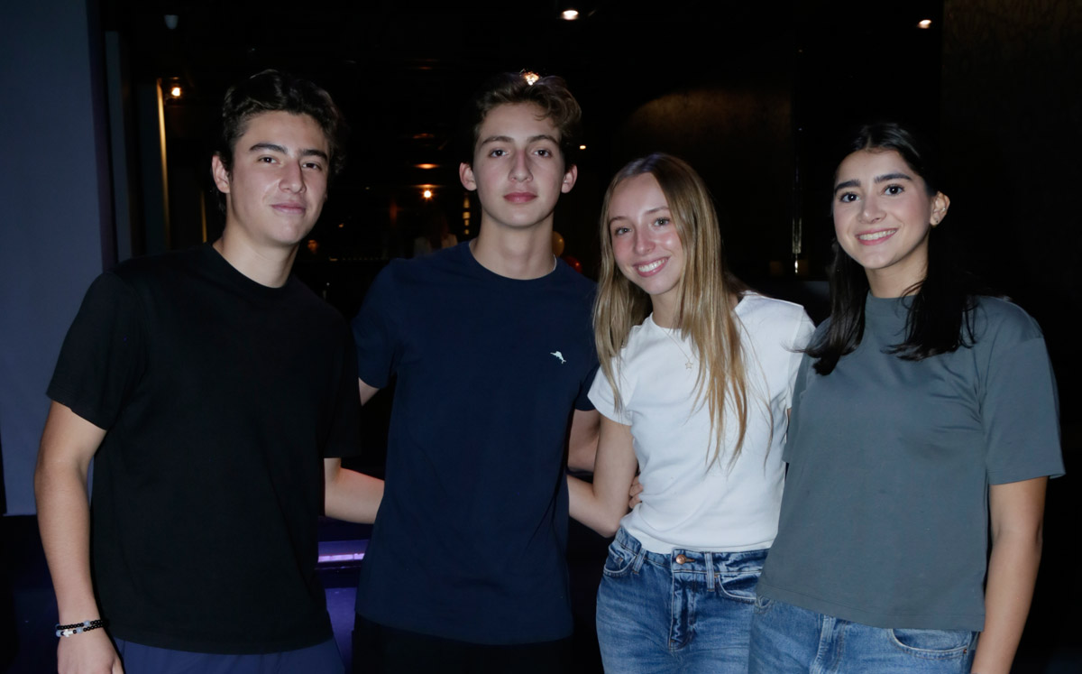 Pablo Arevalo, Gustavo Hayek, Raquel Robles y Alicia Muzquiz