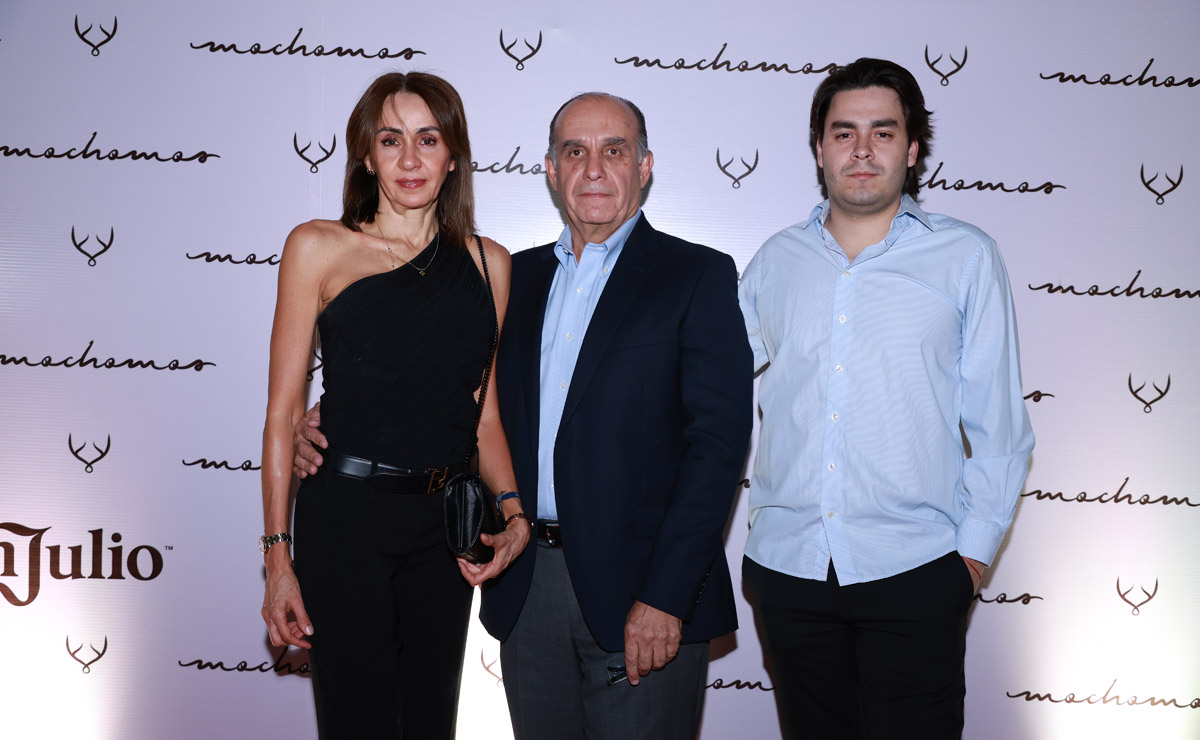 Verónica, Claudia y Daniel