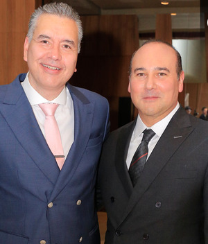 Waldo Fernández y Arturo Salina