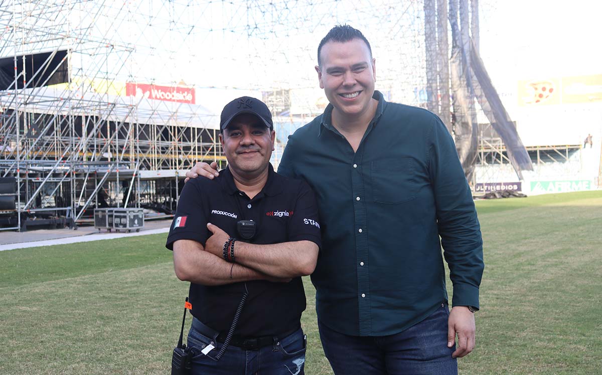 Dante Guillén y Francisco Pazbotello / Foto: Ingrid Guerrero