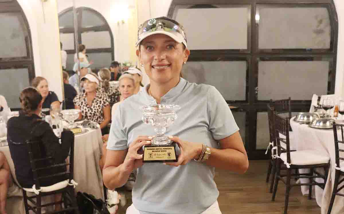 LILIAN MUÑOZ fue una de las ganadoras del torneo
