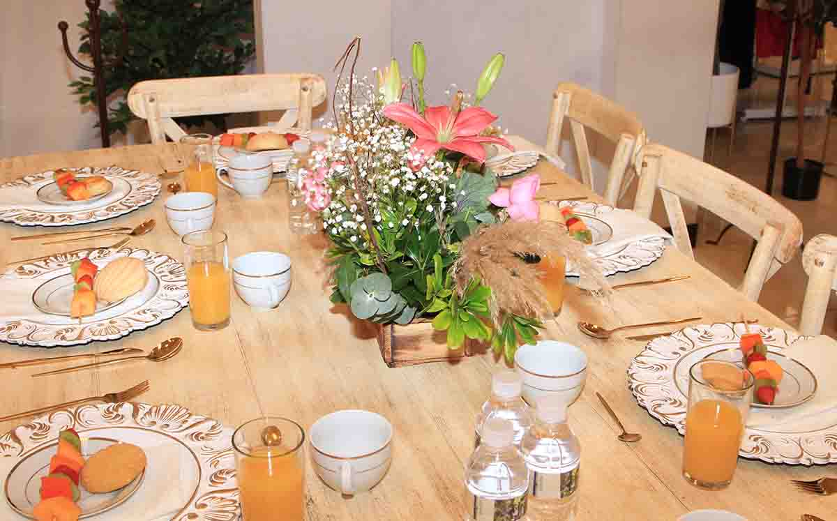 Detalles del brunch