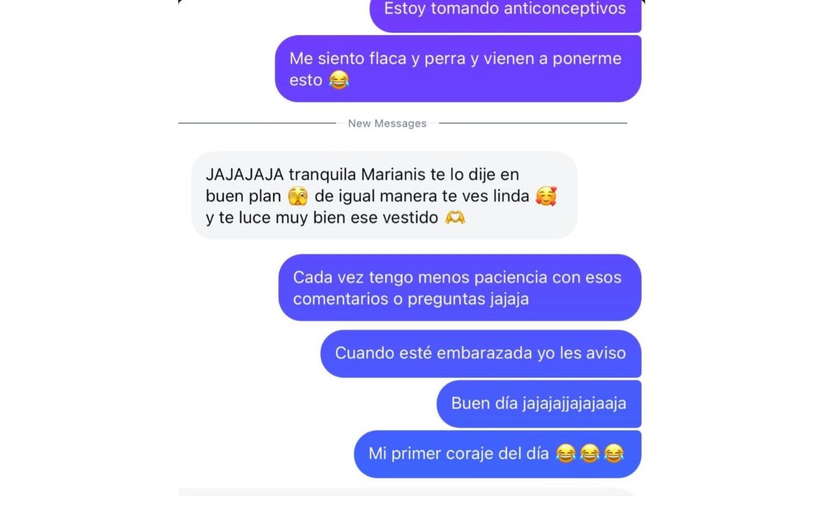 Mariana Rodríguez se enoja por cuestionamientos de embarazo (Instagram)