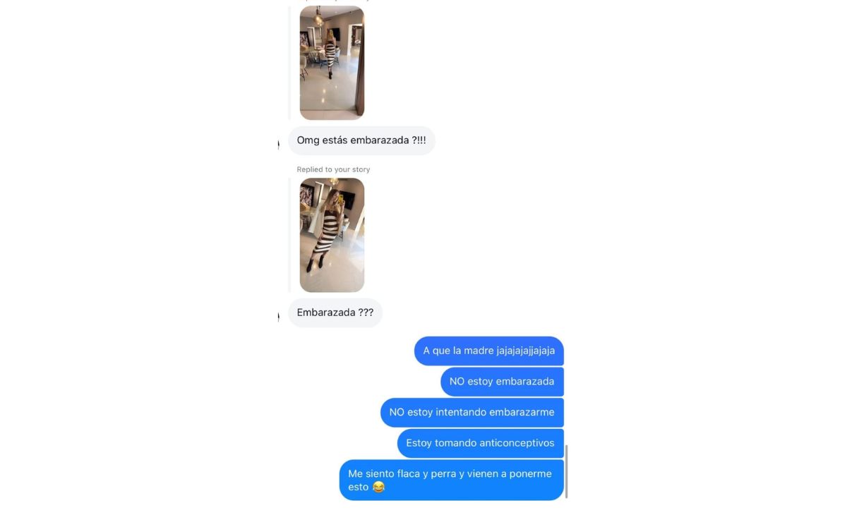 Mariana Rodríguez es cuestionada sobre estar embarazada (Instagram)