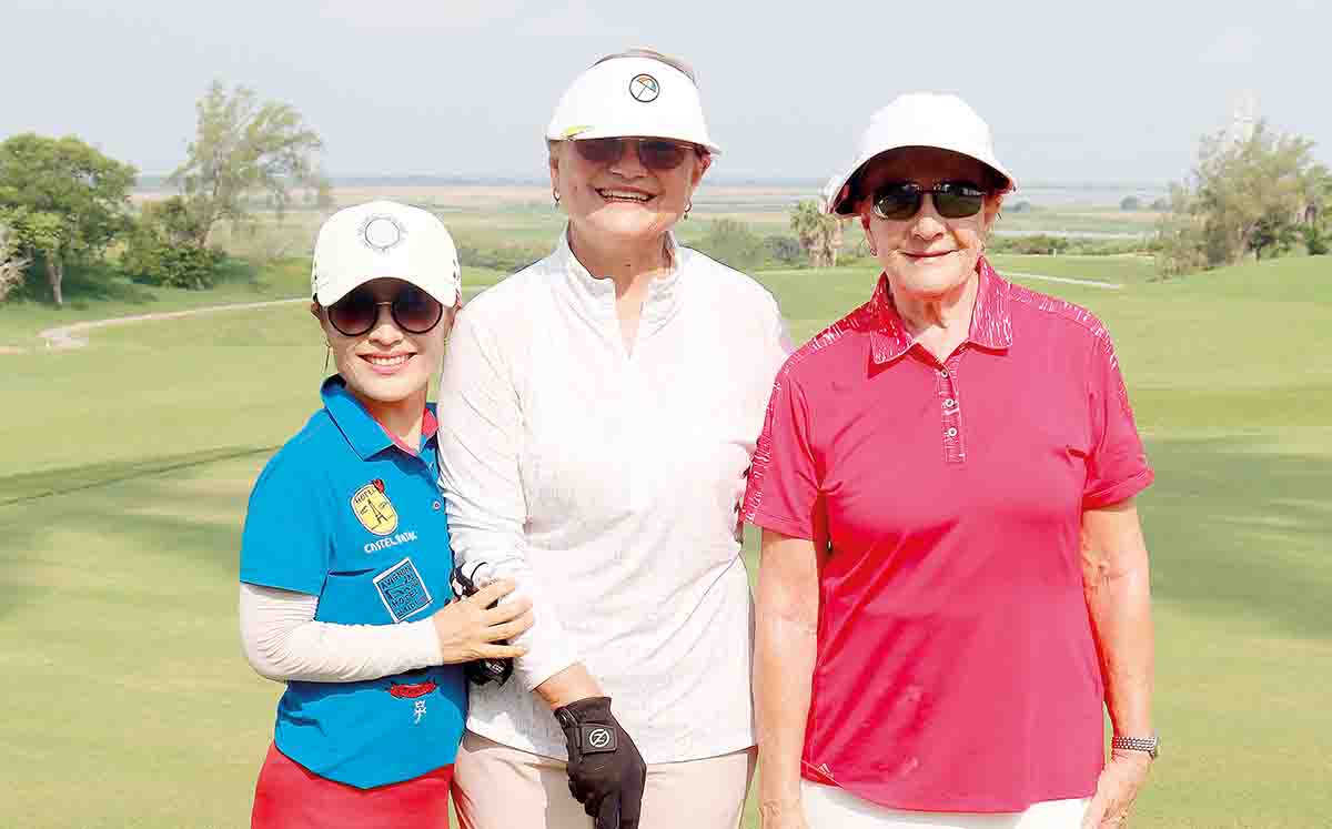 SALLY PARK, ENRIQUETA LÓPEZ Y MARU MEADE presentes en el XXIII Torneo Anual Femenil de Golf