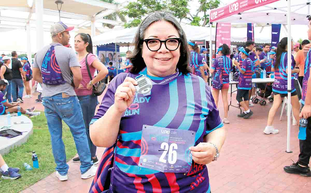 YOLANDA EVA REYES orgullosa de la novena edición de la carrera Don Rodolfo Sandoval Álvarez