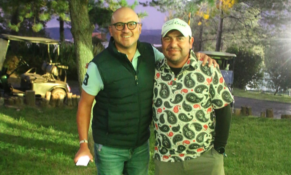 Christian Manchineli y Manuel Aguayo