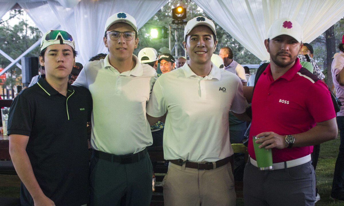 Gustavo Arroyo, Edgar Gonzales, Rafael Ramírez y Felipe Bedia