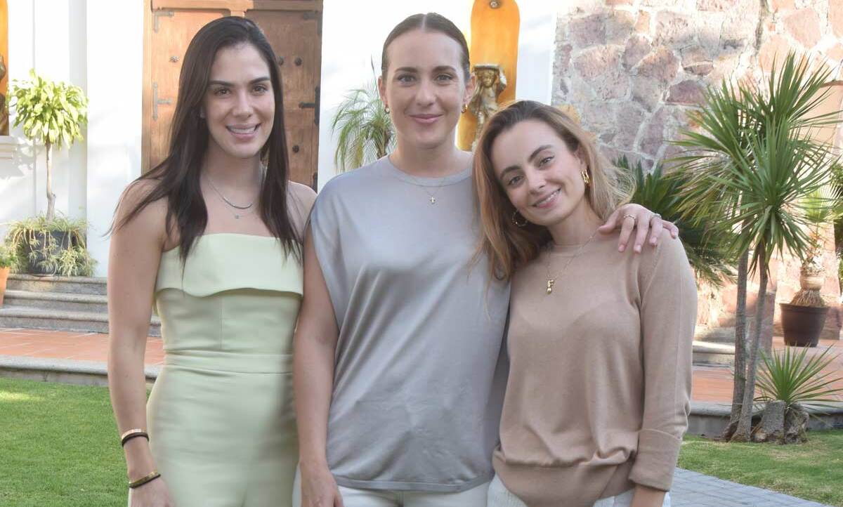 María Fernanda Bercunt, Brenda González y Fernanda Doblado