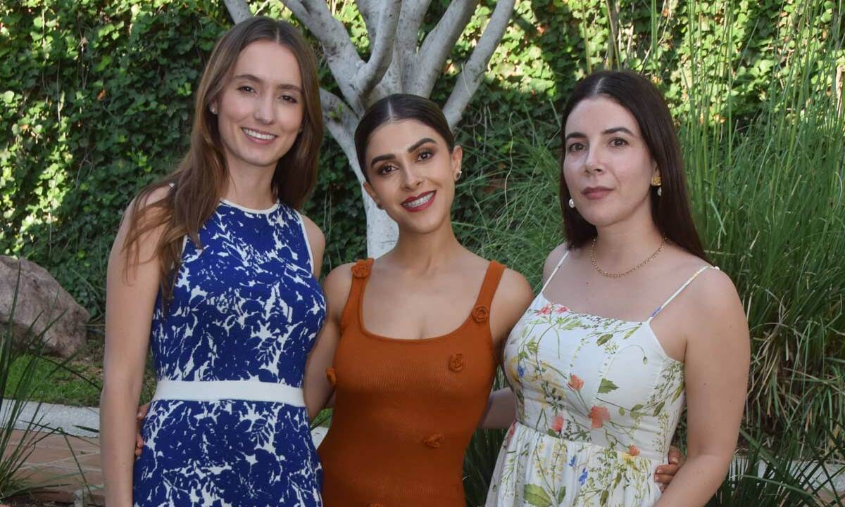 Paulina Pereda, Aida González y María-Gómez