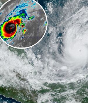 Huracán Milton: Así afecta el clima de México (Foto: X)
