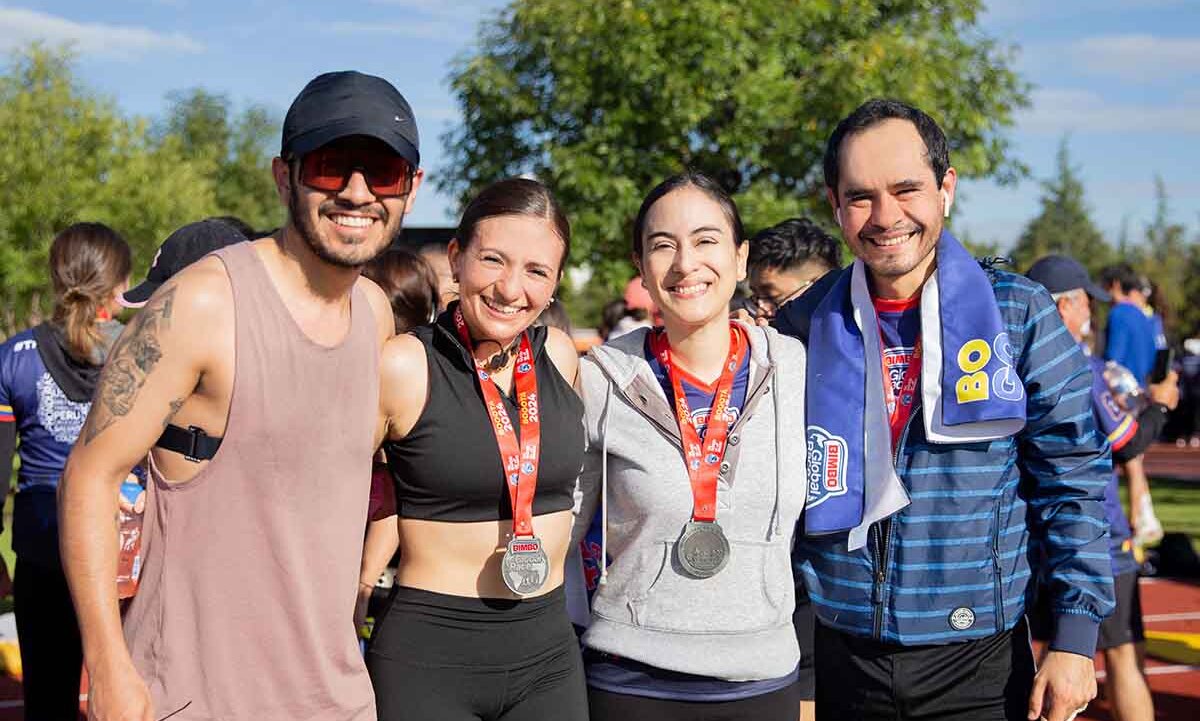 Omar Hernández, Ana Quiroz, Andrea Marenco, y Alex Guzmán