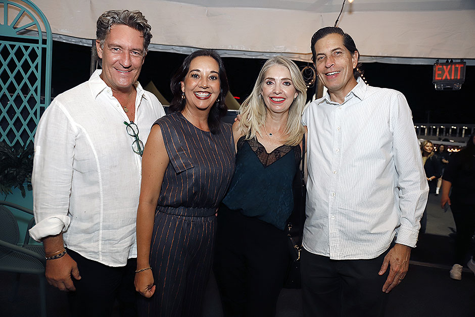 Sergio Guzmán, Paty Alcocer, Güera Álvarez y Jorge Larios