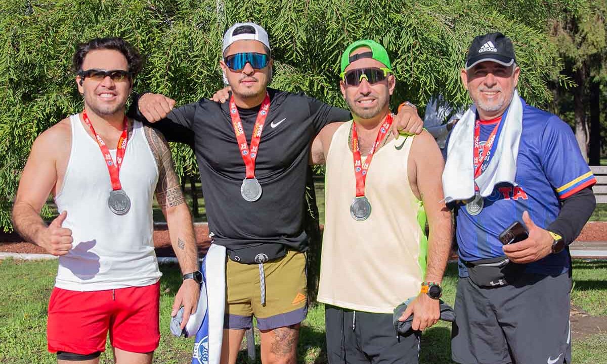Gerardo Acosta, Juan Carlos Bueno, Aries Ortiz y Raúl García