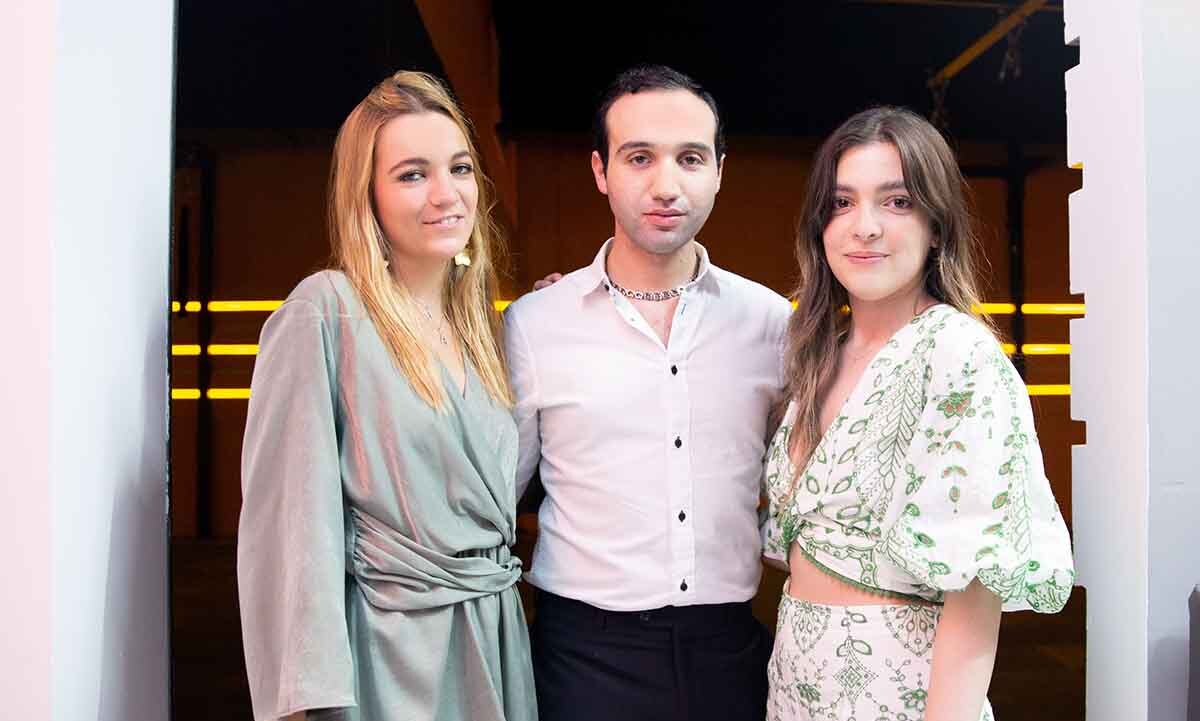 Ana Carolina Mikel, Juan Carlos Wigand y Andrea Díaz