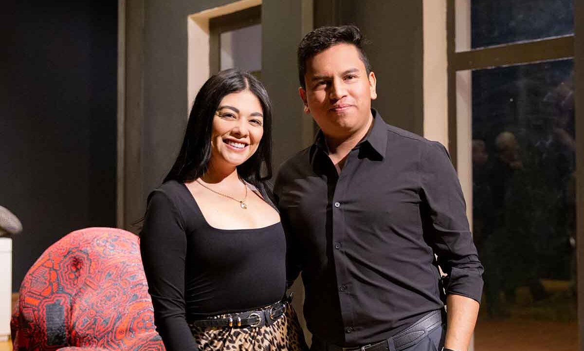 Cynthia Meza y Reymundo Lumbreras