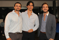01 Agustín Gómez, Sergio Rosales y Jean Lachapelle