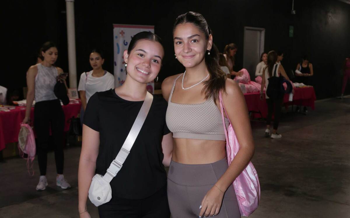 Alyssa Santos y Pilar Alanís