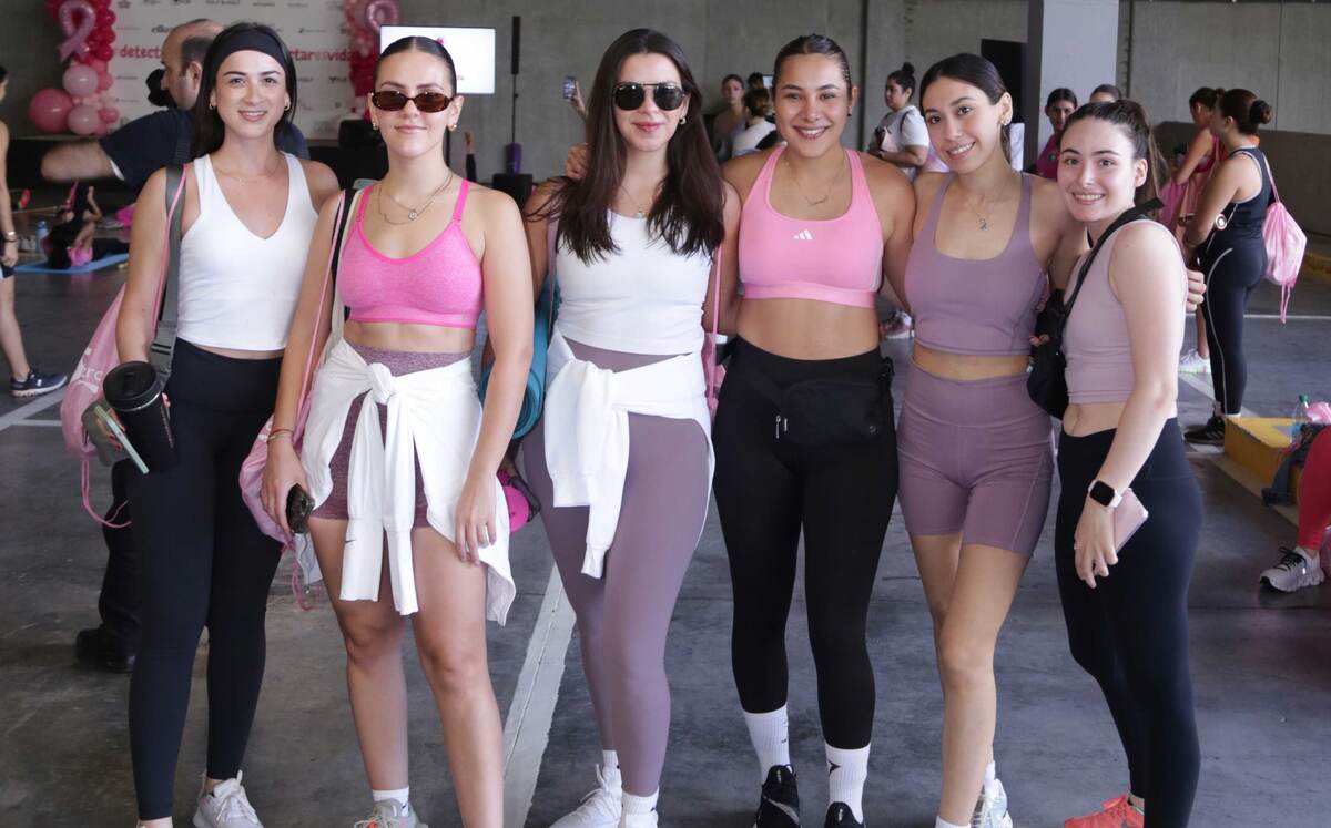 Ana Palma, Gladys Manzur, Melissa Canseco, Adriana Wilches, Andrea Guerra y Lizzy Arsuaga
