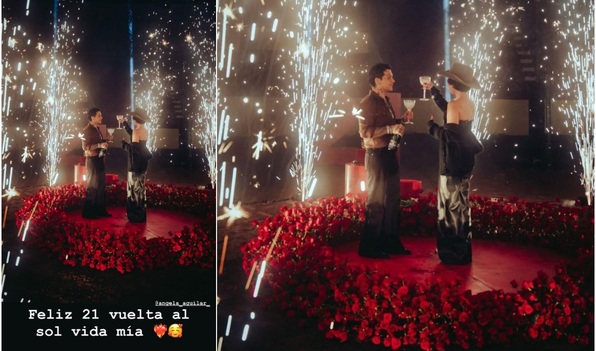 Christian Nodal felicita a Ángela Aguilar por su cumpleaños: FOTO (Foto: Getty)