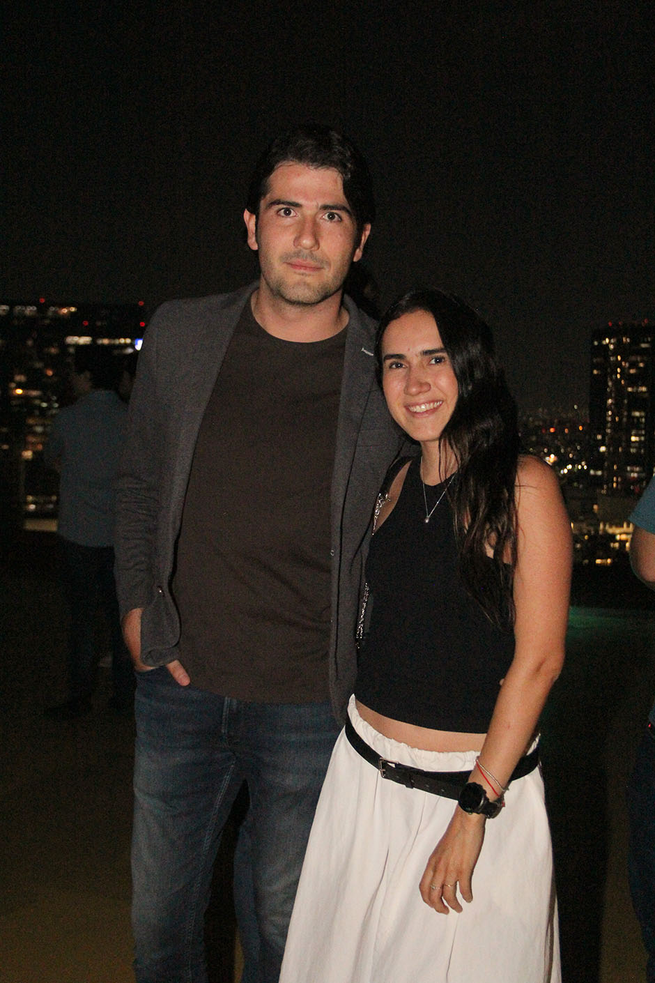 Cristóbal Carroll y Regina Leal.