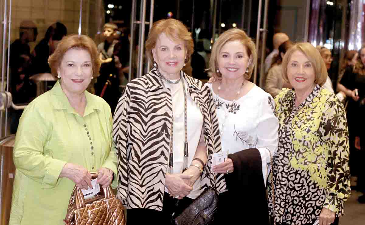 Elva García de Maldonado, Teresa Blanq Cassaux, Alicia Fernández de Garza y Lolina Treviño de Maldonado / Fotos: Roberto Alvarado