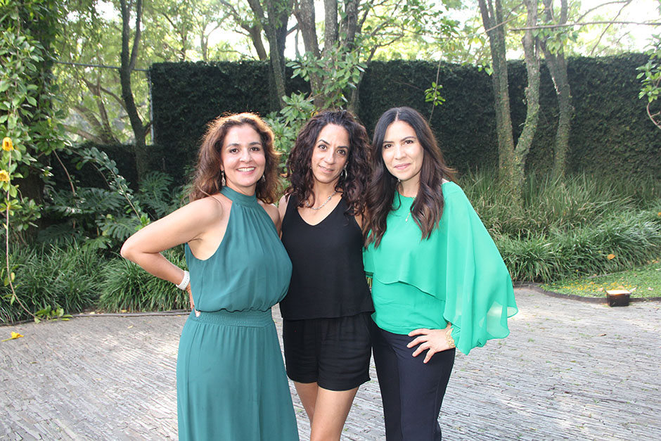 Fabiola Robles, Natalia Padilla y Verónica Chessal