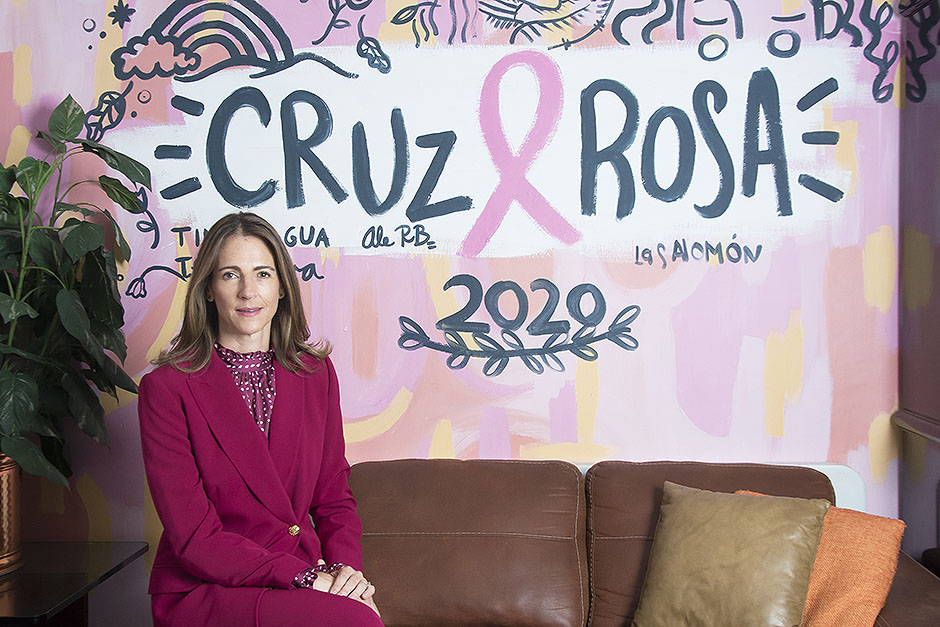 Fotos por Marifer Rached / Aldara Alonso, directora de la asociación Cruz Rosa Guadalajara.