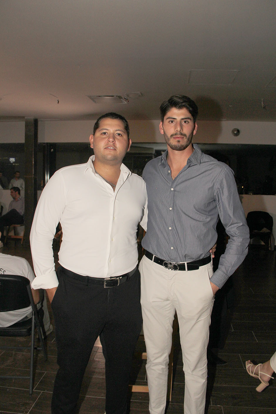 Israel Olivares y Eli Maldonado