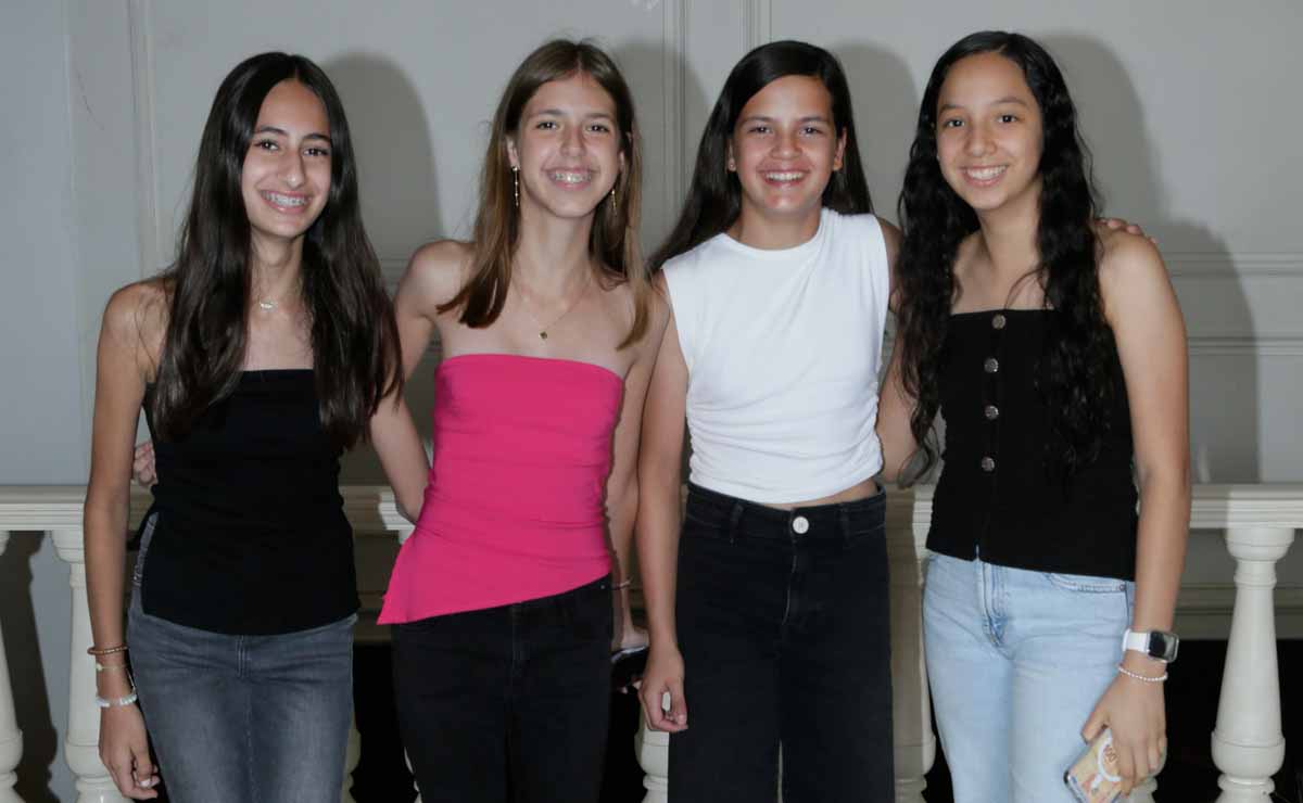 Karen De los Santos, Rumina Garza, Carolina Farías y  Natalia Vilchez / Fotos: Omar Valdez