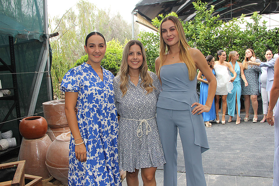 Luz Cervantes, Lore Díaz y María Sandoval.
