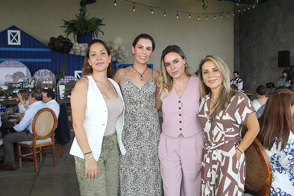 Maggie Jiménez, Ali Gómez, Vane Besson y Gema Gutiérrez