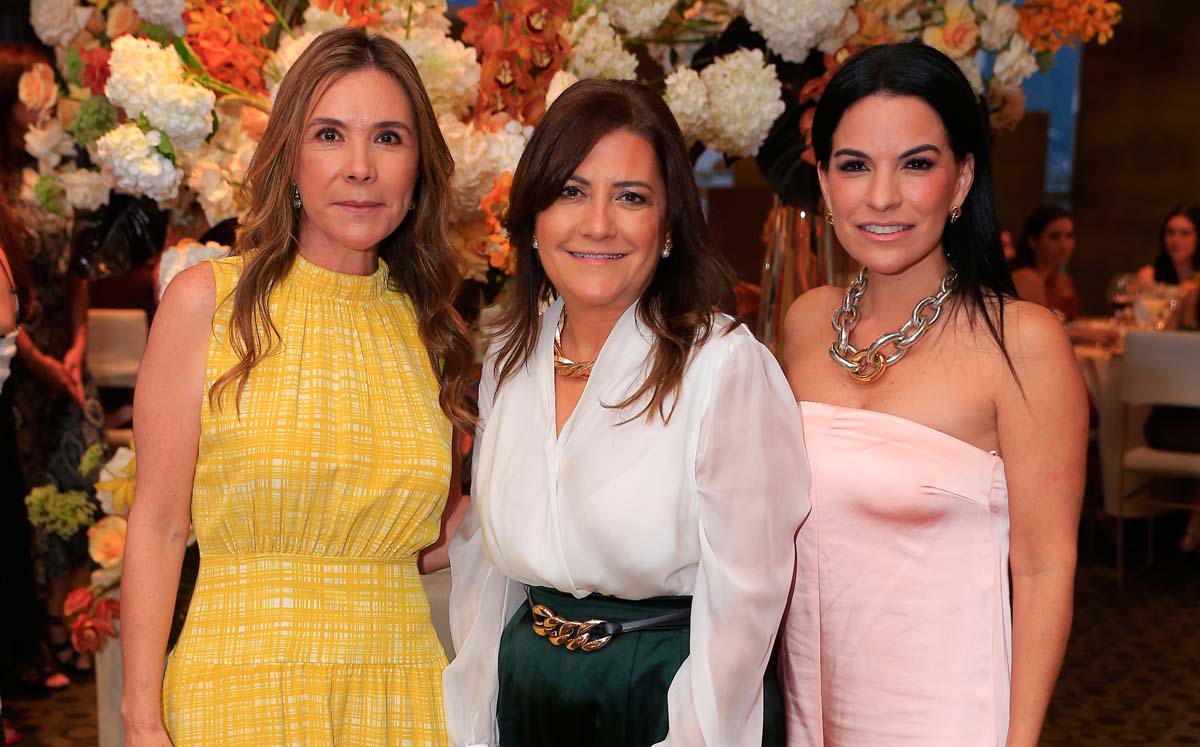 Marisol Garza, Marcela Chavarría y Mimis Villarreal