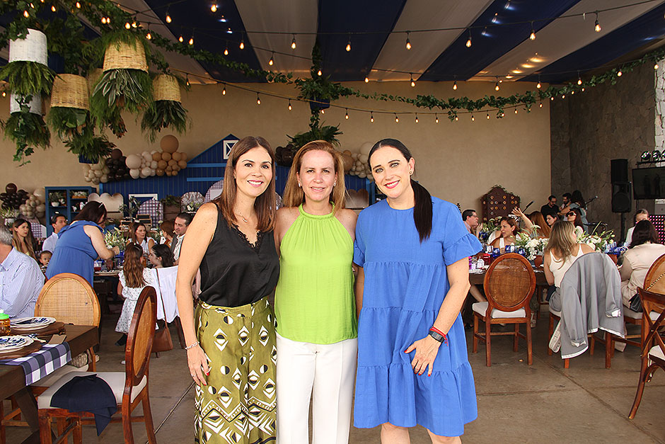 Michelle Beltrán, Silvia Salinas y Paulina Santana