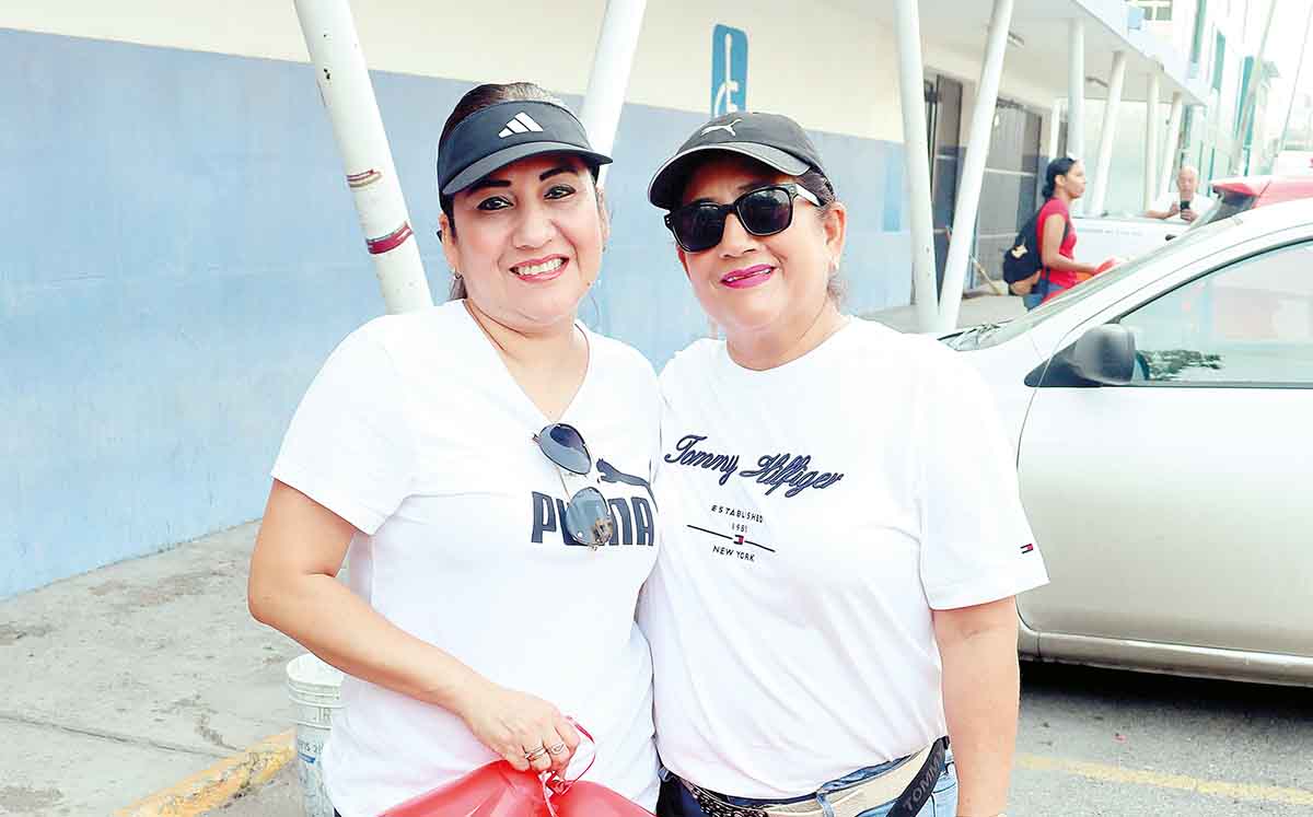 MARIBEL BLANCO Y SOFÍA BLANCO fueron parte de la caminata en concientización al Alzheimer
