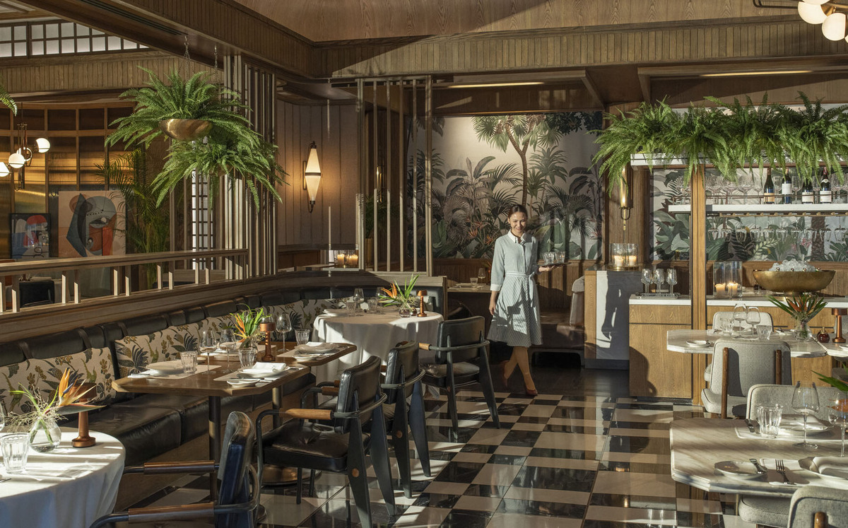 El restaurante francés Palmier by Guillaume Galliot  en Bangkok. (Foto: cortesía)