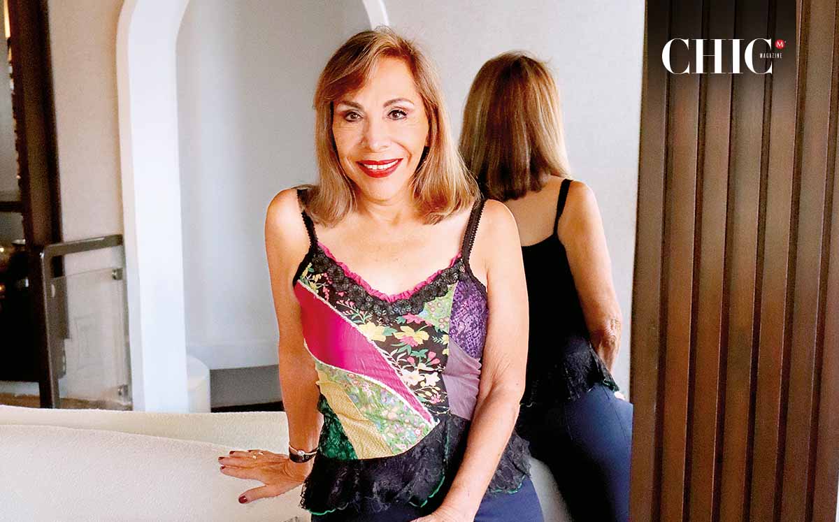 SANDRA TAMEZ lucía radiante en su cumpleaños