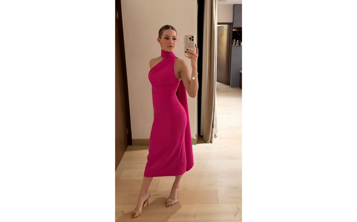Vestido de Mariana Rodríguez (Instagram)