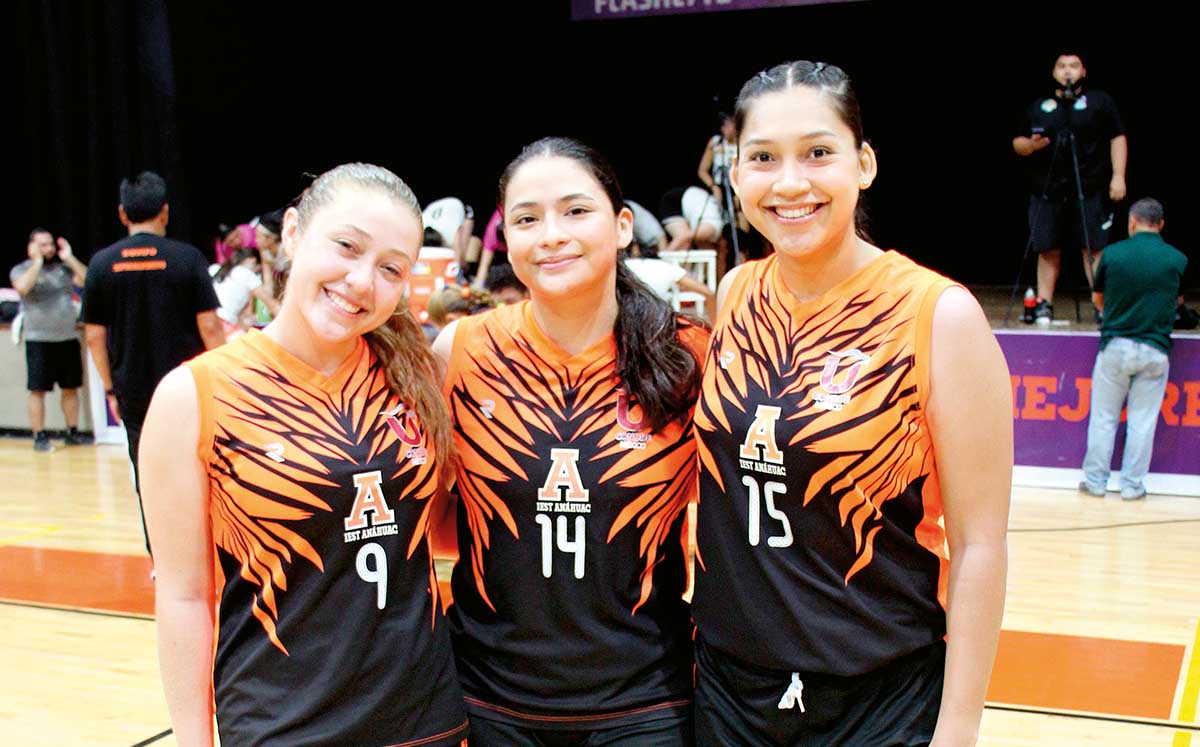 ANA LUCÍA NEGRETE, CAMILA CANO Y DANA SOTO disfrutaron de las diferentes categorías