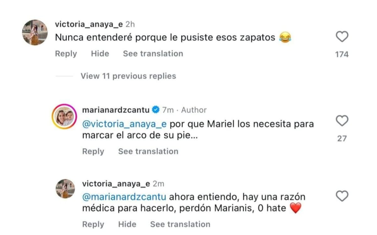 Critican los zapatos de Mariel en la boda de Caty García (Instagram)