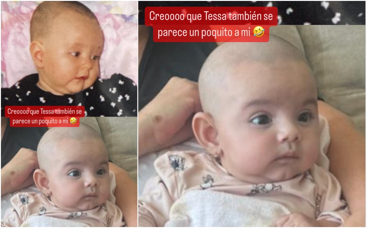 Paola Dalay no quiso quedarse atrás con el parecido (Foto: Instagram)