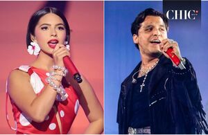 Christian Nodal regañó a Ángela Aguilar en público | VIDEO (Foto: Getty)