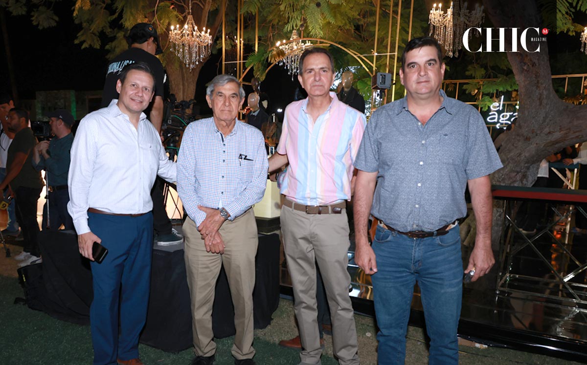 Carlos, Eduardo, Carlos y Alfredo