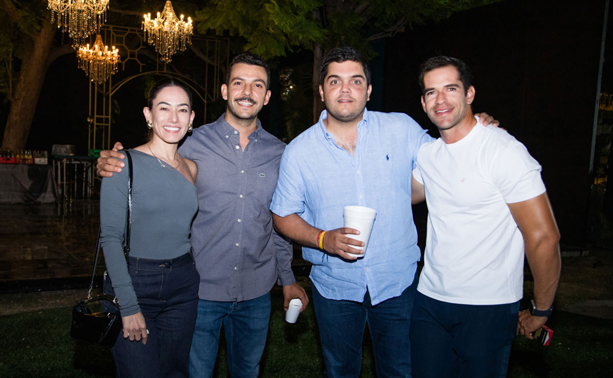 Diana, Mariano, Fernando y Pablo