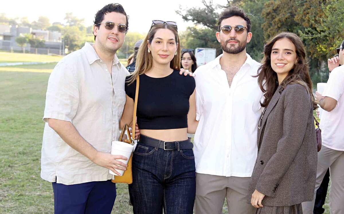 Juan Pablo Ramírez, Cecila Cantú, Jeronimo González y Alejandra González