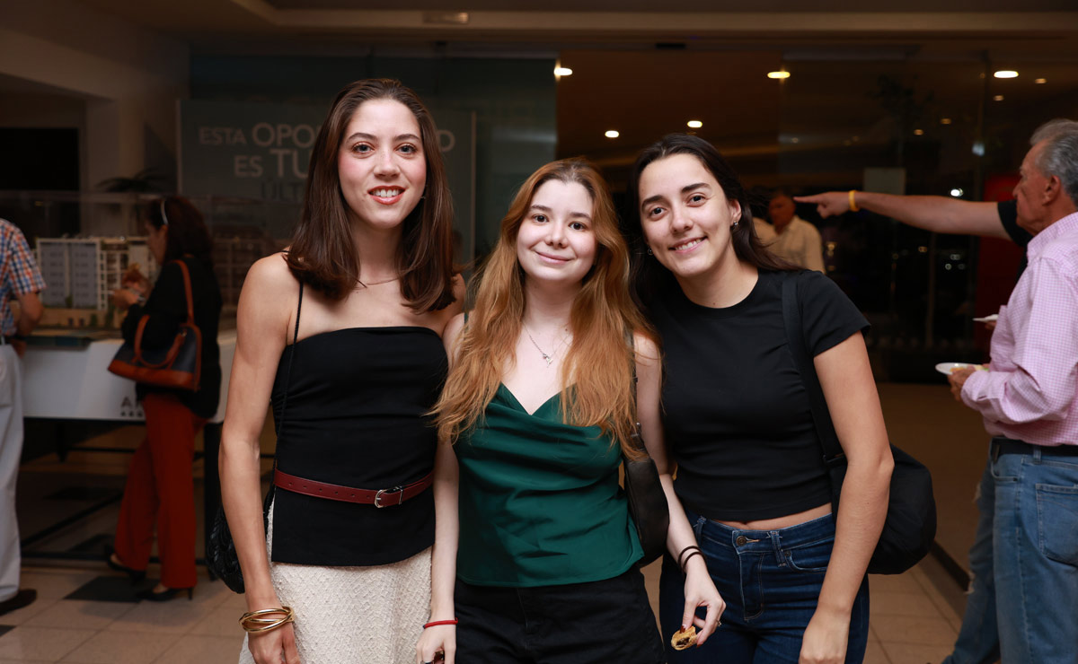 Paty, Danya y Andrea